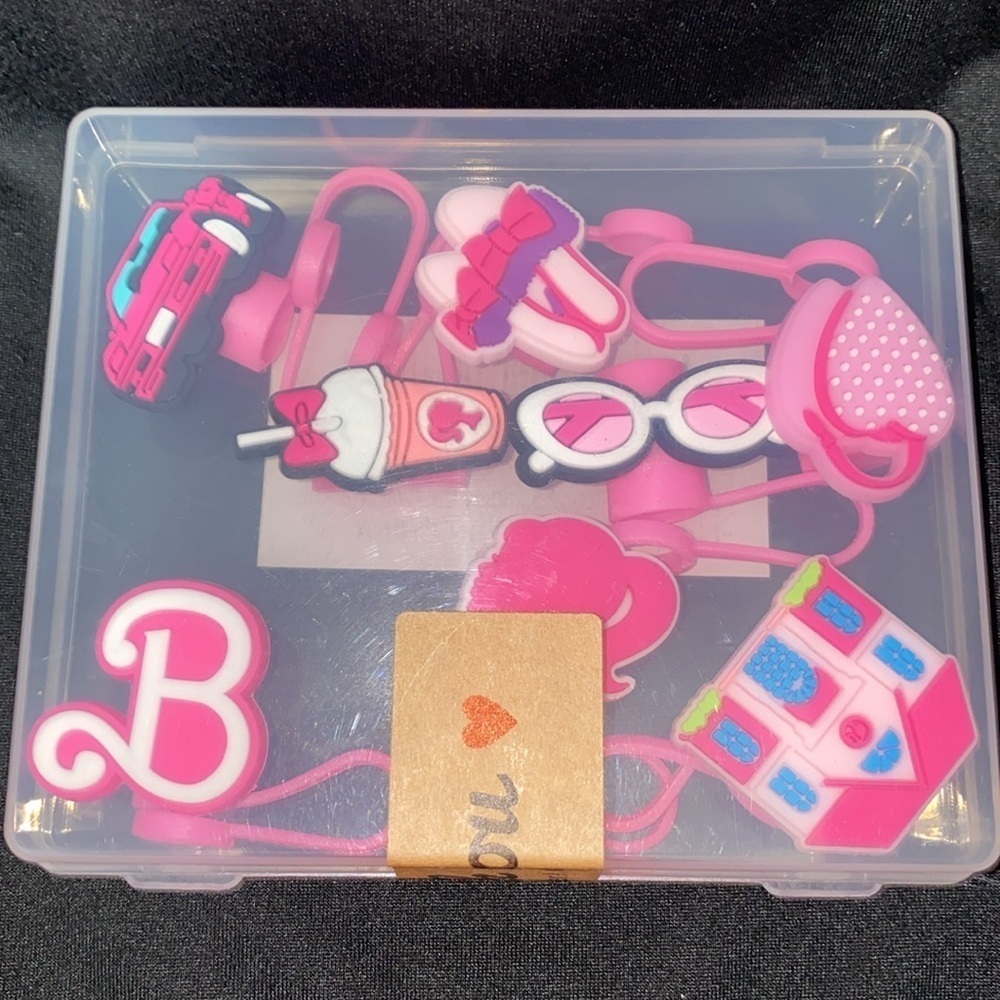 Barbie pink sunglasses and Stanley tumbler straw top Stanley tumbler accessories - Picture 6 of 7